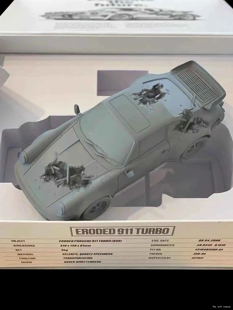 TURBO ERODED PORSCHE RELIC 911 0504